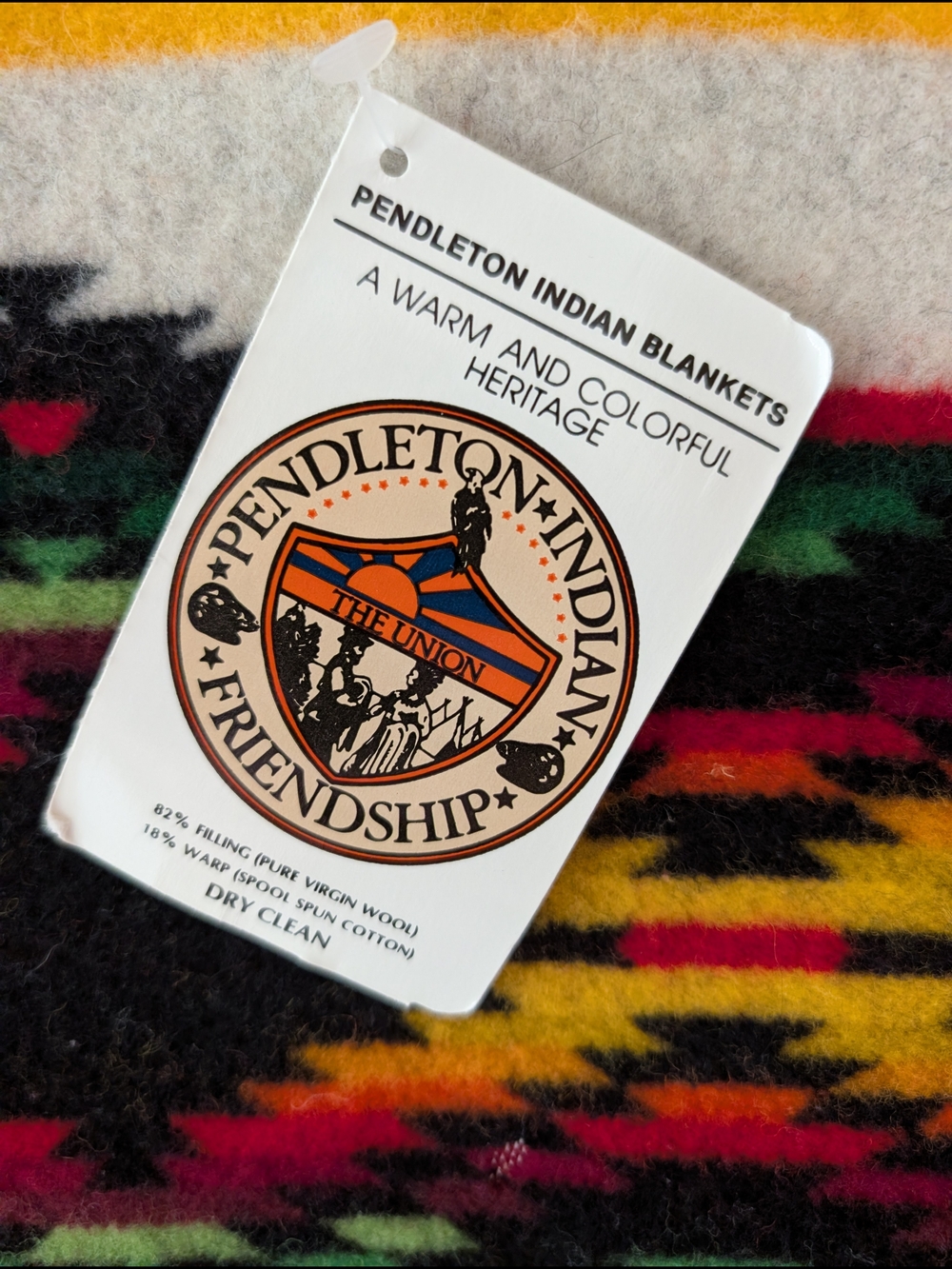 Pendleton Wool Indian Baby Blanket - Picture 5 of 6